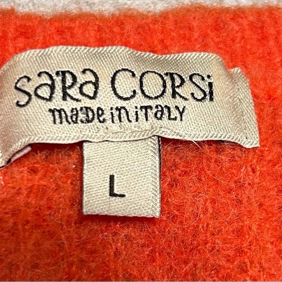 Sara Corsi V-Neck Wool Sweater - Picture 2 of 4